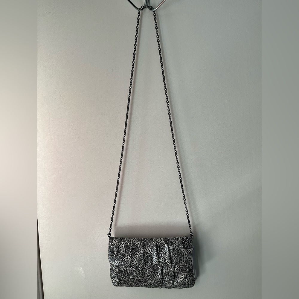 Inge Christopher Leather Burano Mini Clutch Crossbody